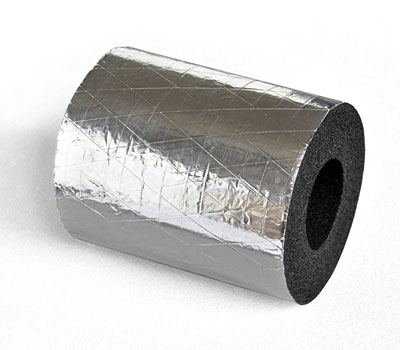 Reinforced aluminum foil insulation board
