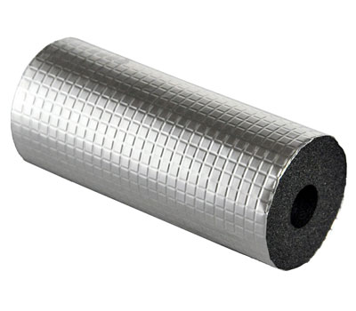 Grid aluminum foil insulation pipe