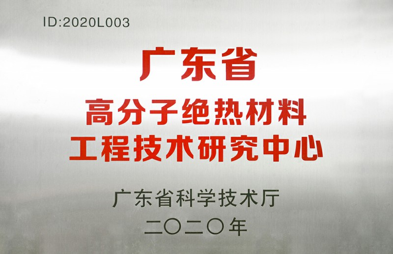 Guangdong Provincial Engineering Technology Research Center for Polymer Thermal Insulation Materials